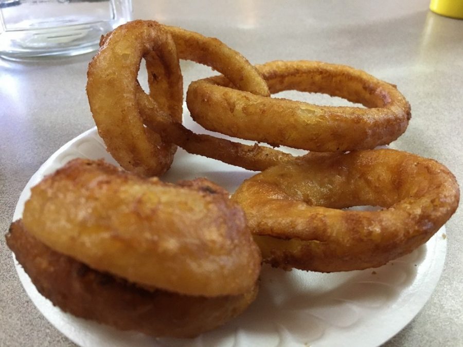 Onion Rings from Laha's Red Castle