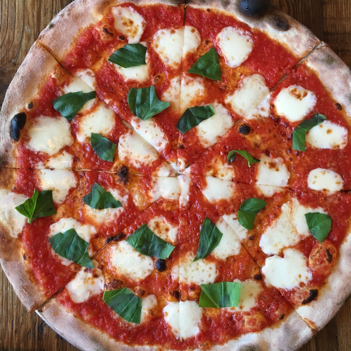 Margherita Pizza from PROOF in Wynwood, Florida