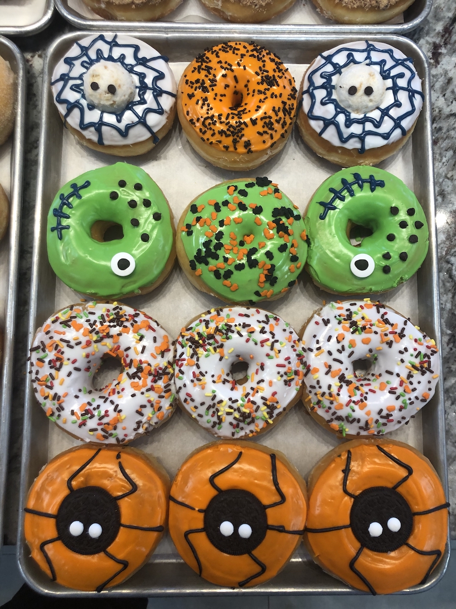 Halloween Donuts from Mojo Donuts from Miami, Florida