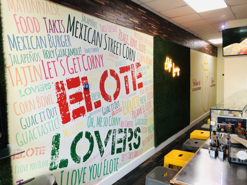 Elote Thoughts Wall
