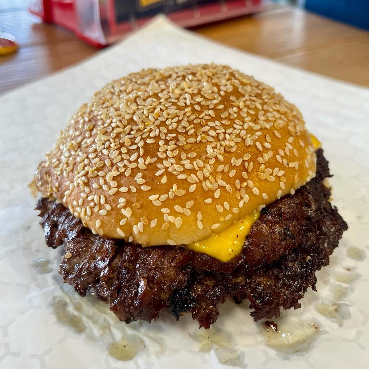 Plain Ol' Mo Burger from Burger Beast Burger Joint