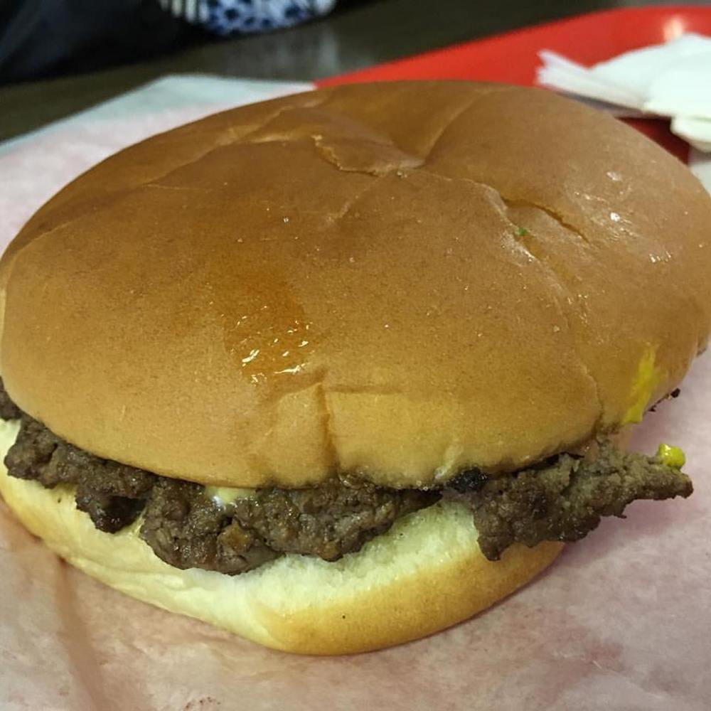 Cheeseburger from Hamburger King in Montgomery, Alabama