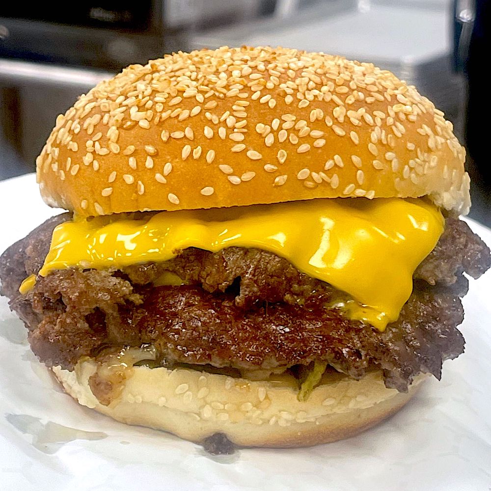 Cruz Diablo Double Cheeseburger from the Burger Beast Burger Joint