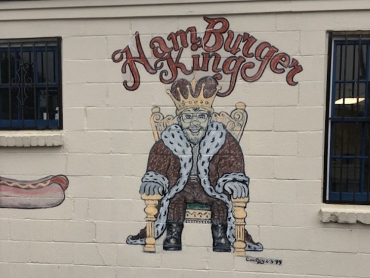 Hamburger King Building Logo