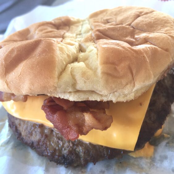 Bacon Cheeseburger from Burger Inn in Melbourne, Florida