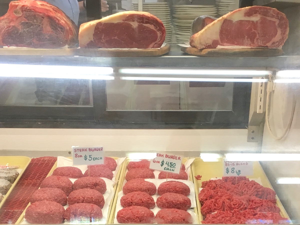 Butcher Case at Pinegrove Market and Deli in Jacksonville, Florida