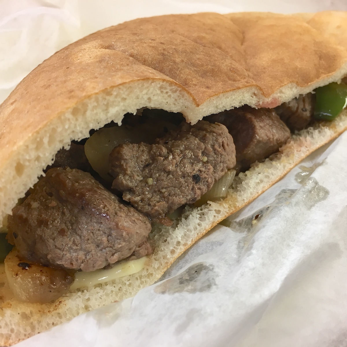 Steak-in-a-Sack from Pinegrove Market and Deli in Jacksonville, Florida