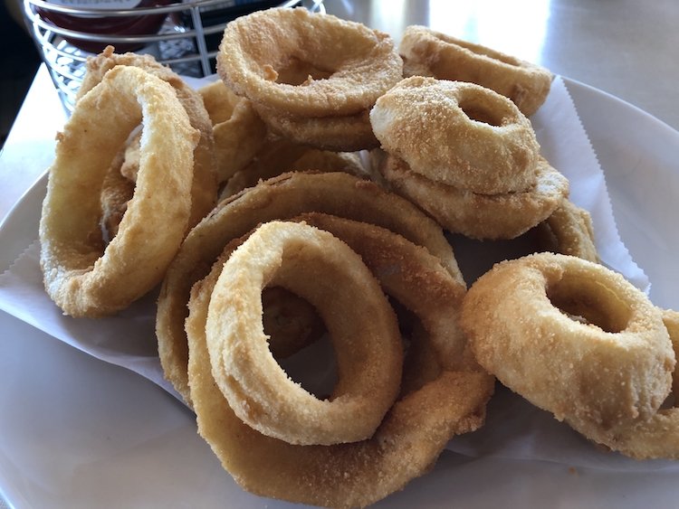 Onion Rings from Hall's Original in Fort Wayne, Indiana