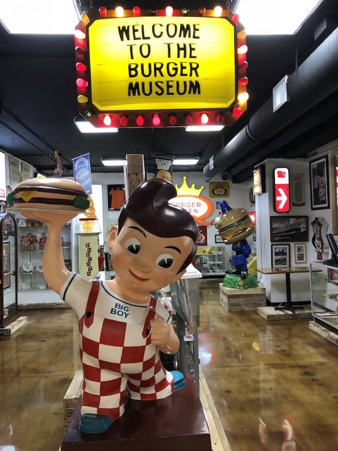 Burger Museum's Main Room