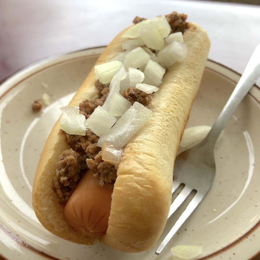 The Coney Dog from Powers Hamburgers in Fort Wayne, Indiana 