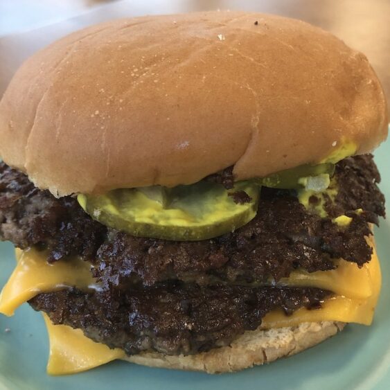 Starlite Burger from Starlite Diner in Lansing, Michigan
