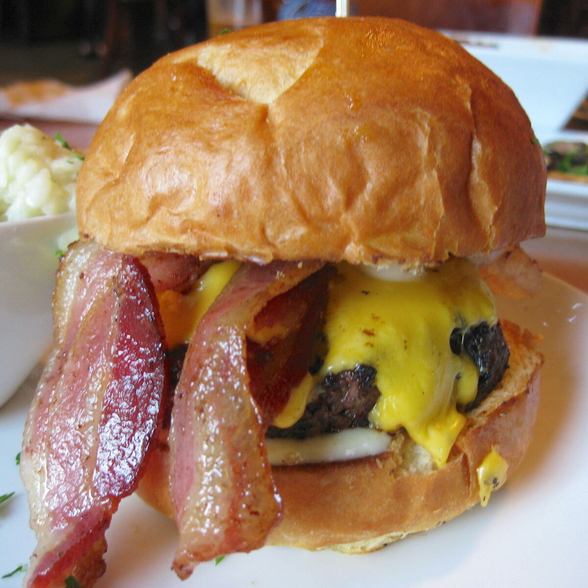 American Cheeseburger from TEAK Neighborhood Grill in Orlando, Florida