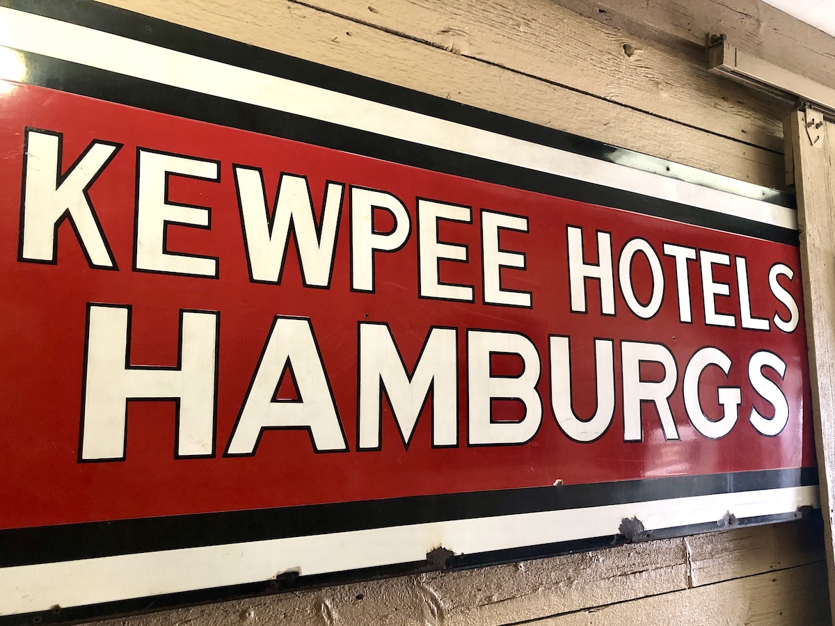 Kewpee Hotels Hamburgers from Weston's Kewpee Sandwich Shop in Lansing, Michigan