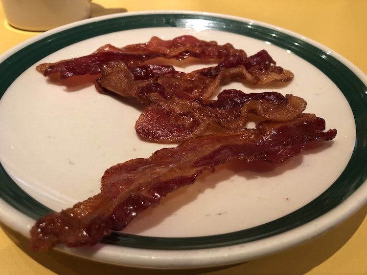 Crispy Bacon from OK Cafe in Atlanta, Georgia