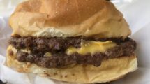 Double Cheeseburg from Swenson's Drive-In in Dublin, Ohio