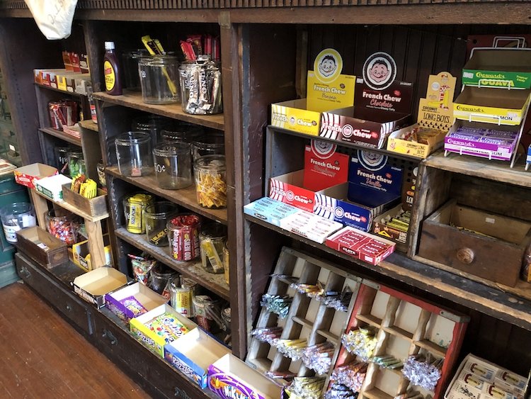 Another Angle of the Candy Selection  at ANTIQOLOGY in Huntington, Indiana