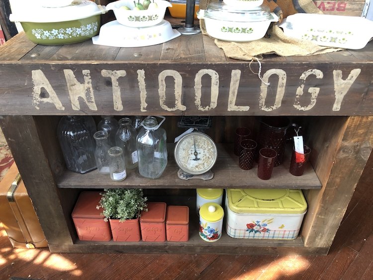 Jars and Tins from ANTIQOLOGY in Huntington, Indiana