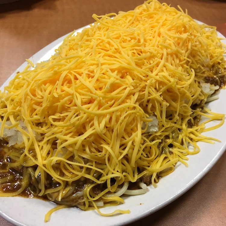 Gold Star Chili 4-Way with Onions in Lexington, Kentucky