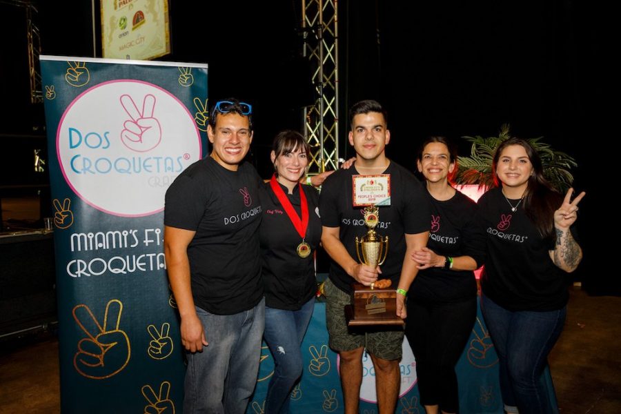 Croqueta Palooza 2019 People's Choice Award for their Medianoche Croqueta