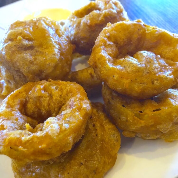 Onion Rings from Hole 19 Scratch Kitchen in Miami Springs, Florida