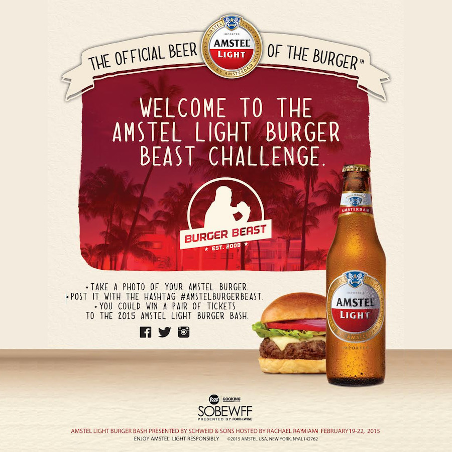 2015 Amstel Light Burger Beast Challenge