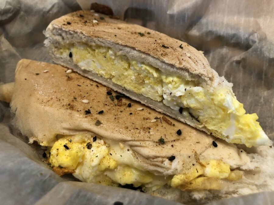 Scramble Sandwich from Chug's Diner in Coconut Grove, Florida