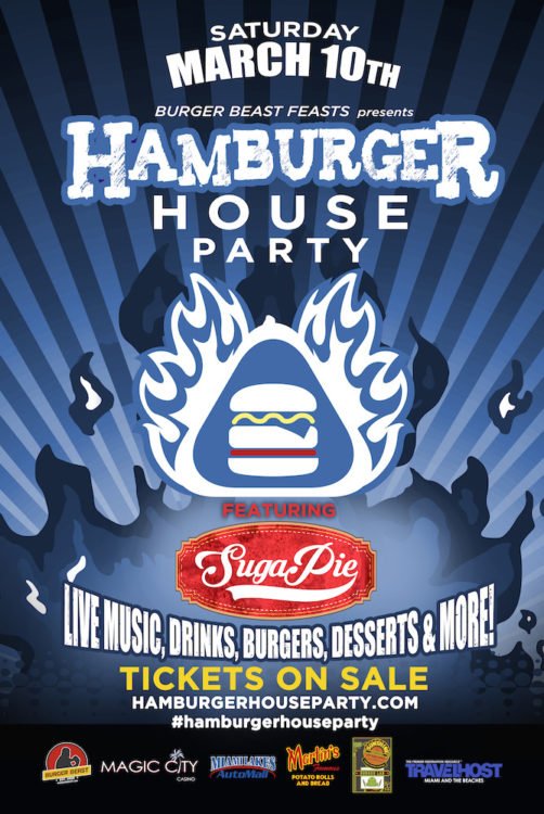 Hamburger House Party 2018 Poster