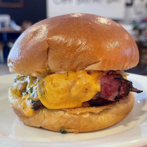 Pastrami Burger from KUSH by Stephen's Deli in Hialeah, Florida