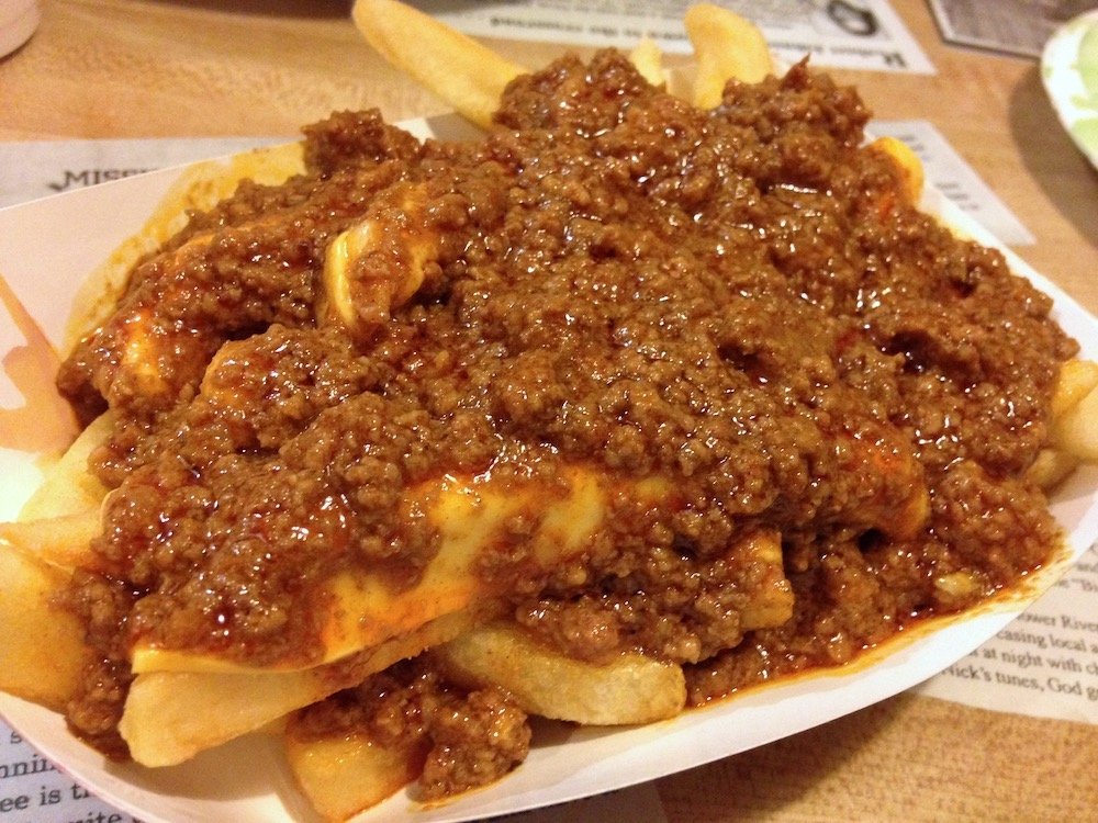 Chili Cheese Fries from Abe's Bar-B-Q in Clarksdale, Florida