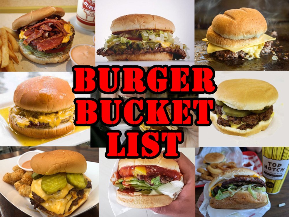 Burger Bucket List