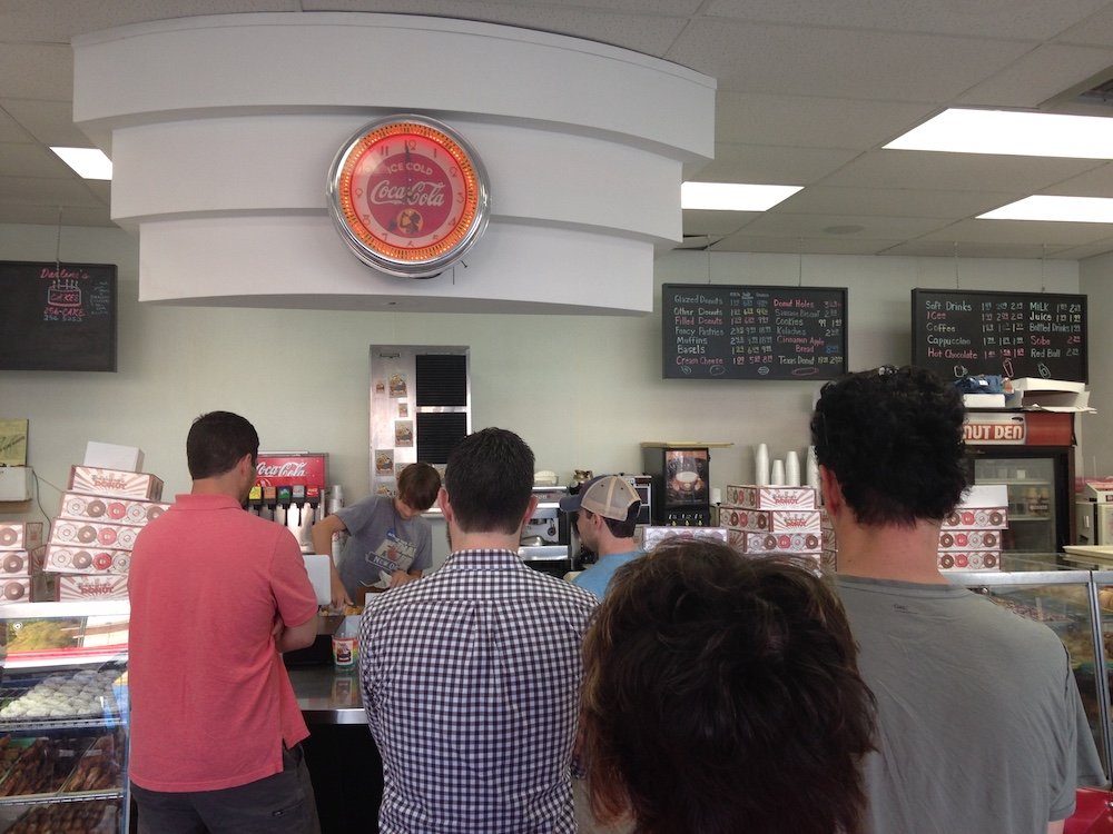The Line at Fox's Donut Den