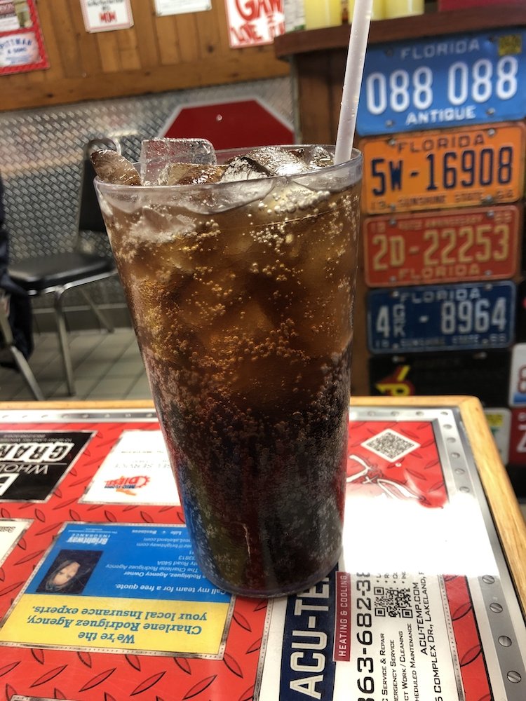 S&L Ice Cold Cola from the S&L Restaurant
