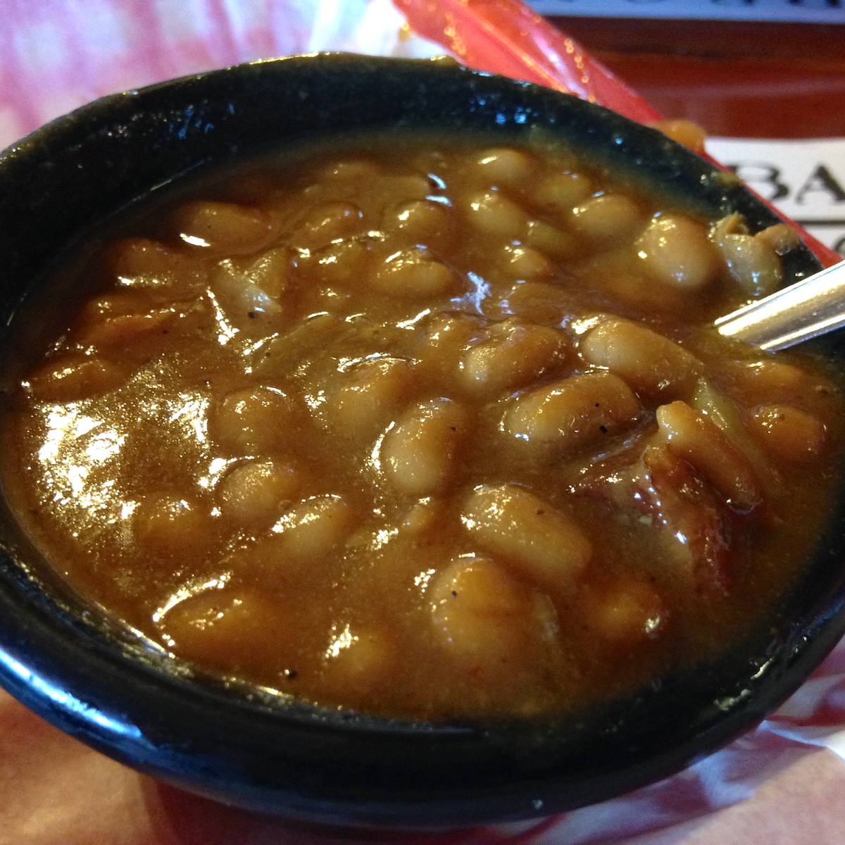 BBQ Beans from Shiver's BBQ in Homestead, Florida