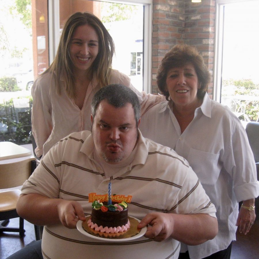 Beth & Lenore Gilbert celebrating Burger Beast's Birthday