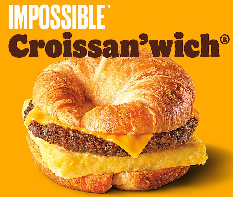 Burger King Impossible Croissanwich