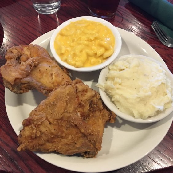 Fried Chicken from Claudia Sanders Dinner House in Shelbyville, Kentucky