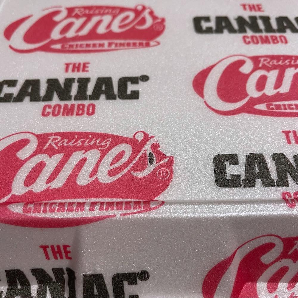 The Caniac Combo Box from The Raising Cane's in Doral, Florida