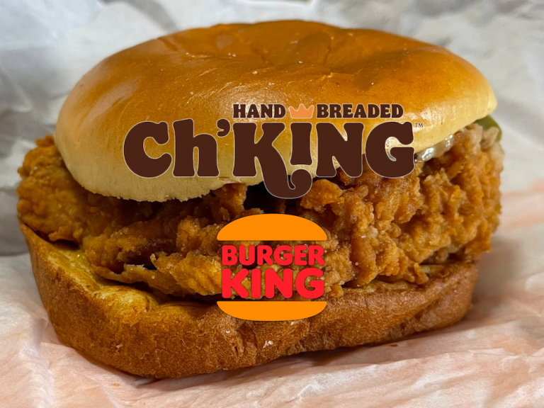 Burger King’s Hand-Breaded Ch’King Crispy Chicken Sandwich