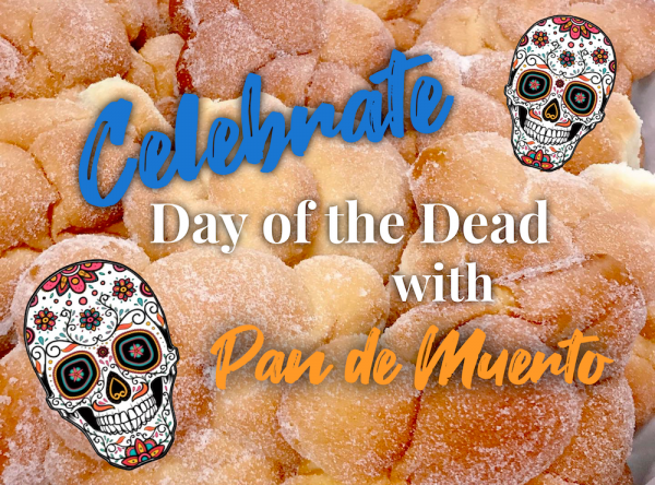 Pan de Muerto for Day of the Dead Holiday