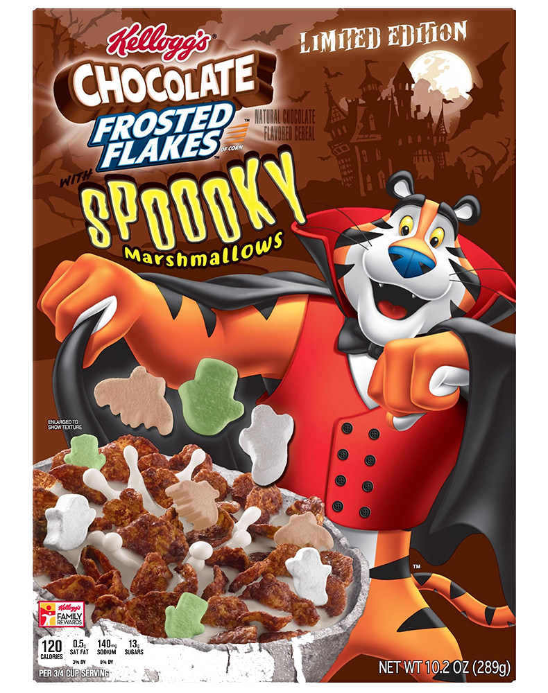 Chocolate Frosted Flakes for Halloween