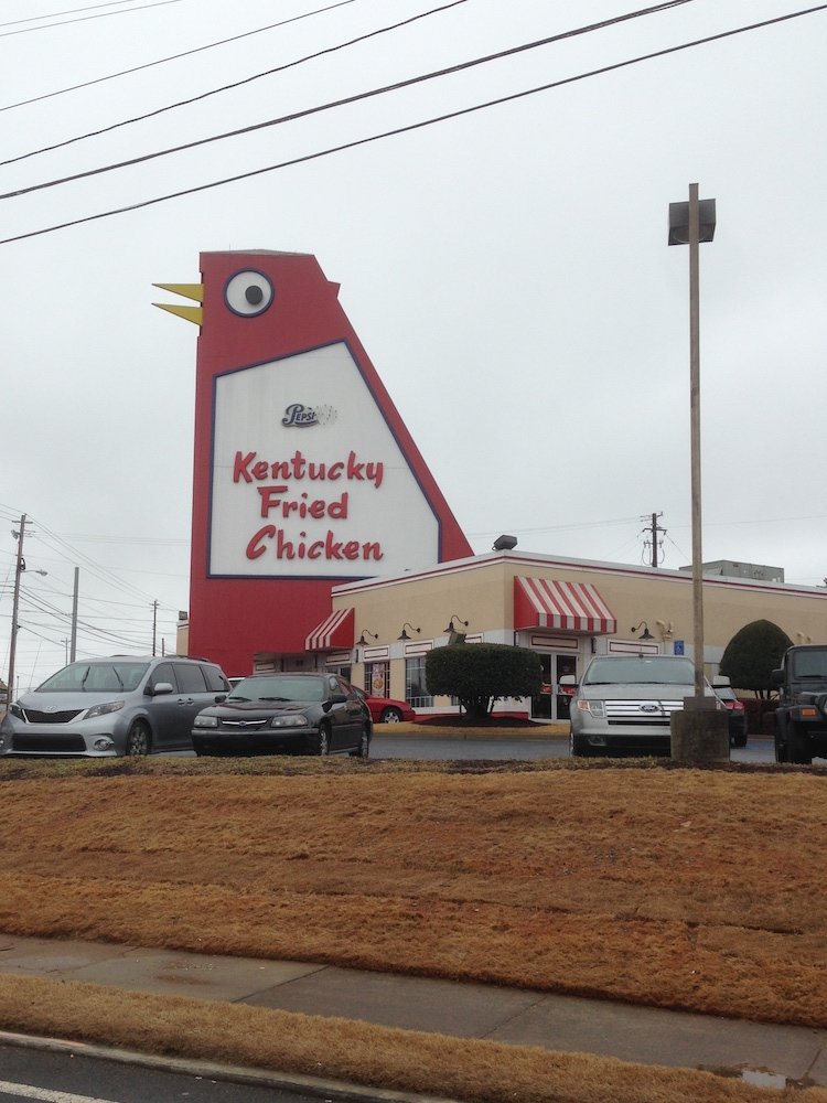 KFC Giant Chicken in Marietta, Georgia