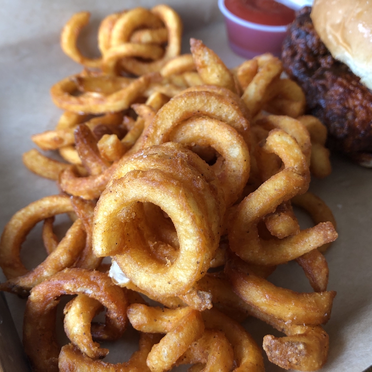 Curly Fries from Swine and Sons in Orlando, Florida