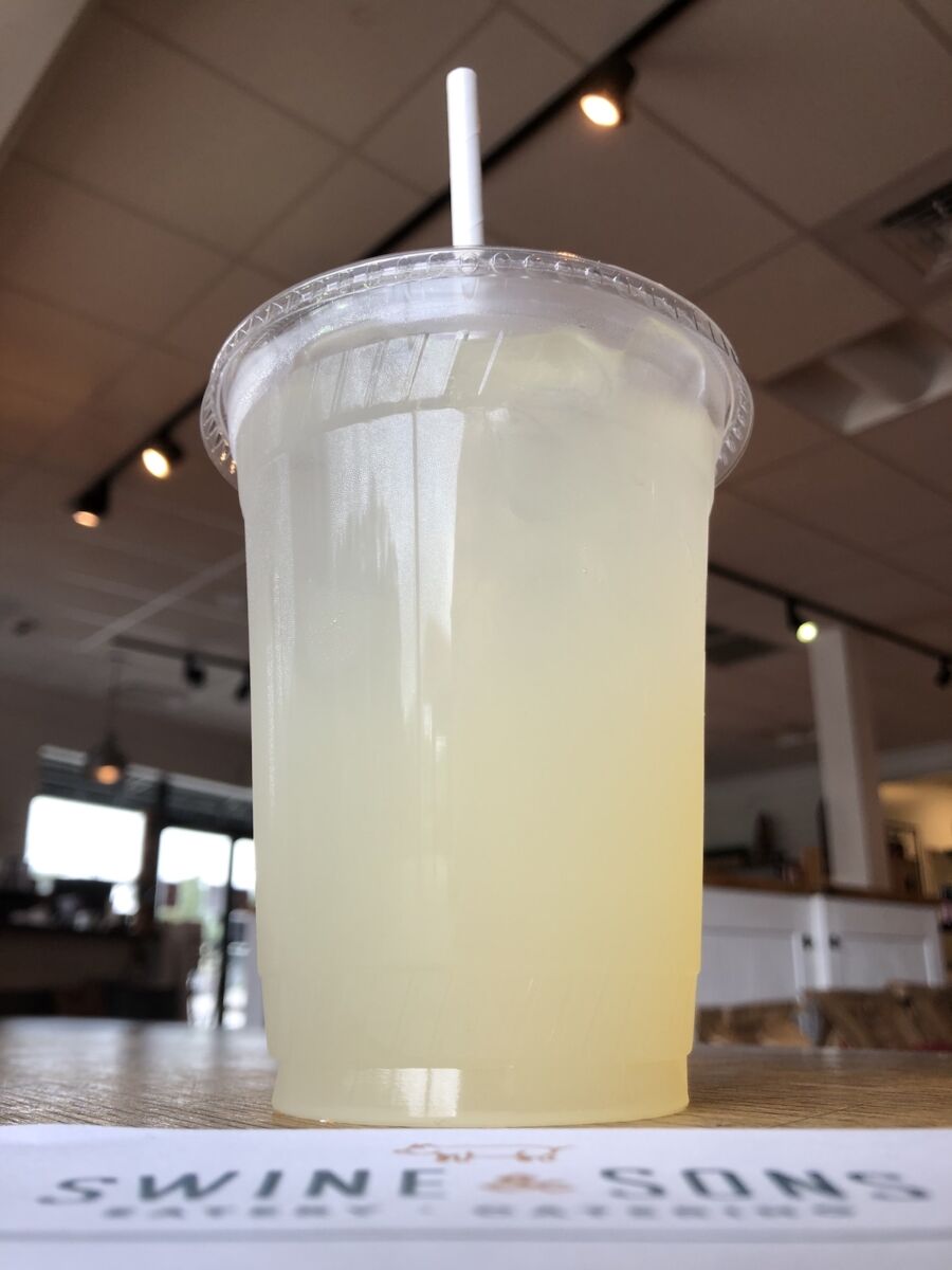 Lavender Lemonade from Swine and Sons in Orlando, Florida