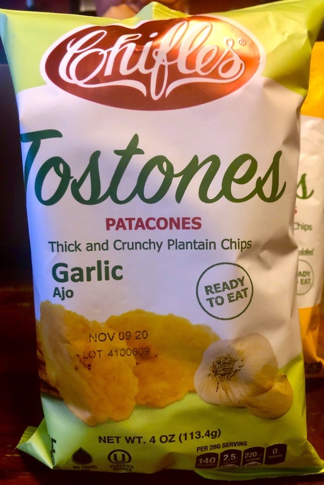 Chifles Garlic Tostones