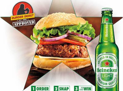 Heineken Light Burger Beast Challenge