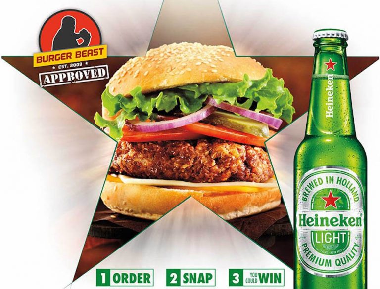 Amstel Light & Heineken Light Burger Beast Challenge