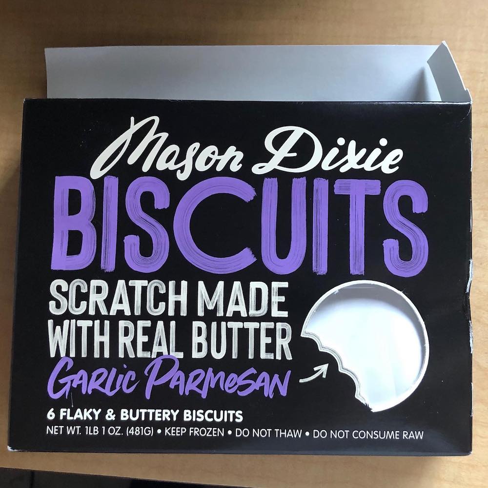 Mason Dixie Biscuits Garlic Parmesan