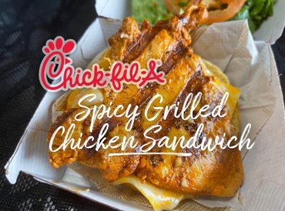 Chick-fil-A's limited time Grilled Spicy Chicken Sandwich