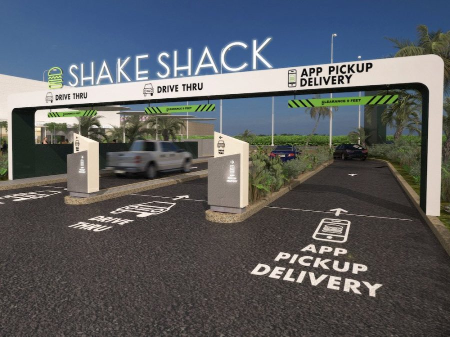 Shake Shack Drive-thru in Orlando, Florida