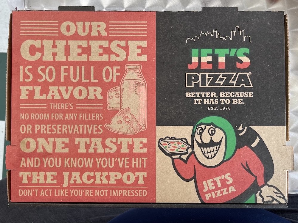 Jet's Pizza Box